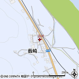 兵庫県養父市薮崎1199周辺の地図