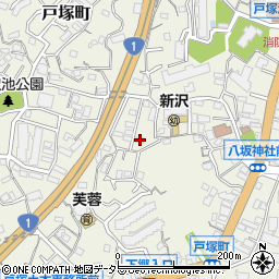 神奈川県横浜市戸塚区戸塚町3668周辺の地図