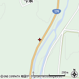 鳥取県東伯郡三朝町今泉135周辺の地図