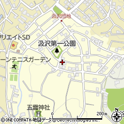神奈川県横浜市戸塚区汲沢町1282周辺の地図