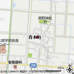 岐阜県大垣市青木町2027周辺の地図