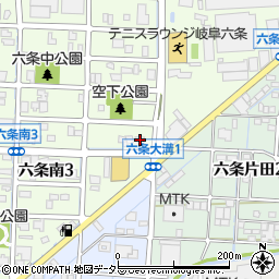 フィリップス・レスピロニクス（合同会社）岐阜営業所周辺の地図