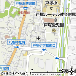 神奈川県横浜市戸塚区戸塚町197周辺の地図