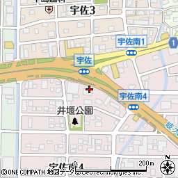 アップガレージ岐阜店周辺の地図