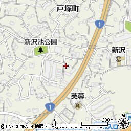 神奈川県横浜市戸塚区戸塚町3426-5周辺の地図