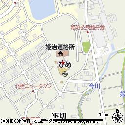 可児市姫治公民館体育室周辺の地図