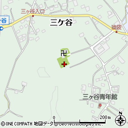 千葉県茂原市三ケ谷周辺の地図