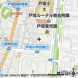 ショウワパーク戸塚町駐車場周辺の地図