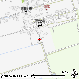 滋賀県長浜市細江町527周辺の地図