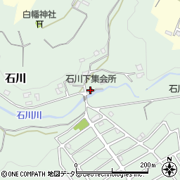 石川下集会所周辺の地図