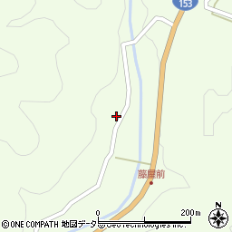 長野県下伊那郡阿智村浪合173-2周辺の地図