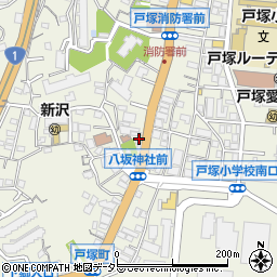 神奈川県横浜市戸塚区戸塚町4185周辺の地図