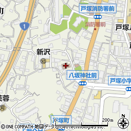 戸塚公共職業安定所周辺の地図