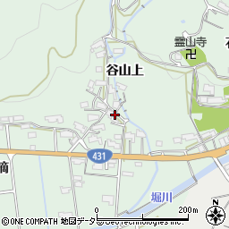 島根県出雲市大社町遙堪谷山上1113周辺の地図