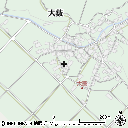 兵庫県養父市大薮303周辺の地図