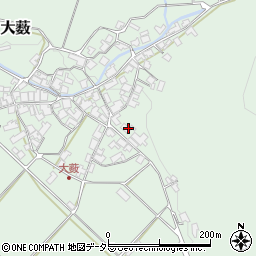 兵庫県養父市大薮357周辺の地図