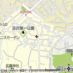 神奈川県横浜市戸塚区汲沢町1282-103周辺の地図
