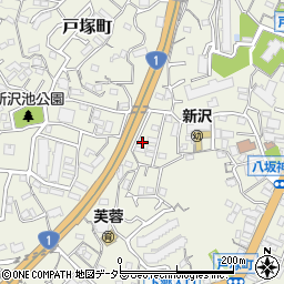 神奈川県横浜市戸塚区戸塚町3663-14周辺の地図
