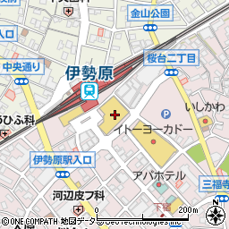 チョキペタ伊勢原店周辺の地図