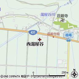 島根県出雲市大社町遙堪西湯屋谷2166周辺の地図