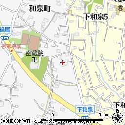 神奈川県横浜市泉区和泉町696周辺の地図