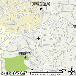 神奈川県横浜市戸塚区戸塚町3508-12周辺の地図