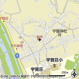 新伴周辺の地図