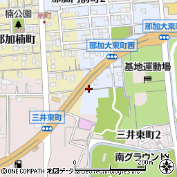 岐阜県各務原市那加大東町80周辺の地図
