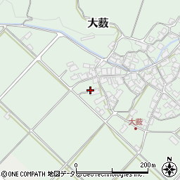兵庫県養父市大薮250周辺の地図