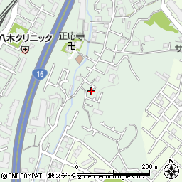 神奈川県横浜市港南区野庭町224-9周辺の地図