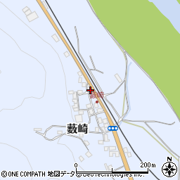 兵庫県養父市薮崎1204周辺の地図