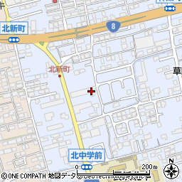 福岡産業周辺の地図