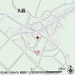 兵庫県養父市大薮293周辺の地図