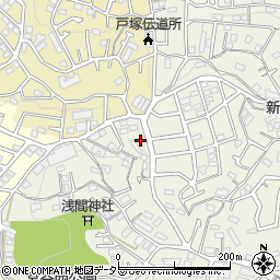 神奈川県横浜市戸塚区戸塚町3508周辺の地図