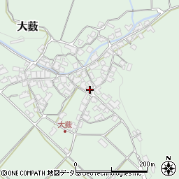 兵庫県養父市大薮337周辺の地図