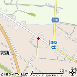 鳥取県米子市諏訪286周辺の地図