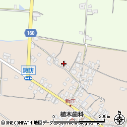 鳥取県米子市諏訪155周辺の地図