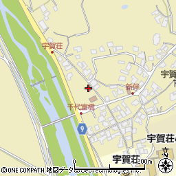 宇賀荘簡易郵便局周辺の地図