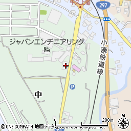 千葉県市原市中162周辺の地図