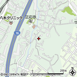 神奈川県横浜市港南区野庭町224-10周辺の地図