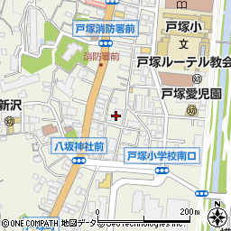 神奈川県横浜市戸塚区戸塚町190周辺の地図