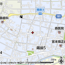 株式会社ダスキン華陽周辺の地図