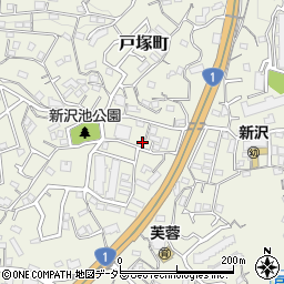 永新荘周辺の地図