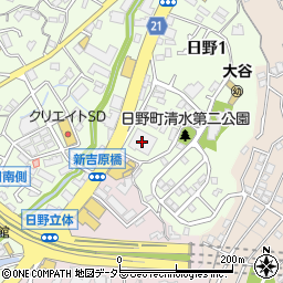 ＮＴＴ港南営業所周辺の地図