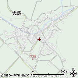 兵庫県養父市大薮331周辺の地図