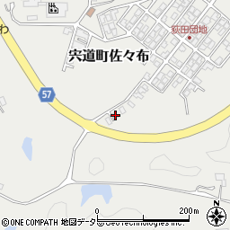 島根県松江市宍道町佐々布2202-22周辺の地図