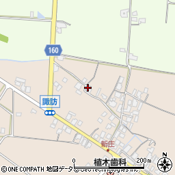 鳥取県米子市諏訪156周辺の地図