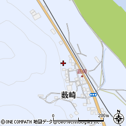 兵庫県養父市薮崎1222周辺の地図