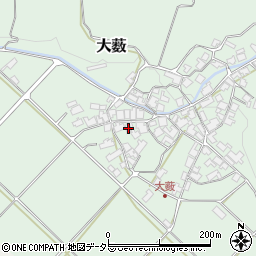 兵庫県養父市大薮313周辺の地図