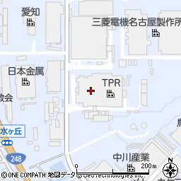 ＴＰＲ株式会社　岐阜工場周辺の地図